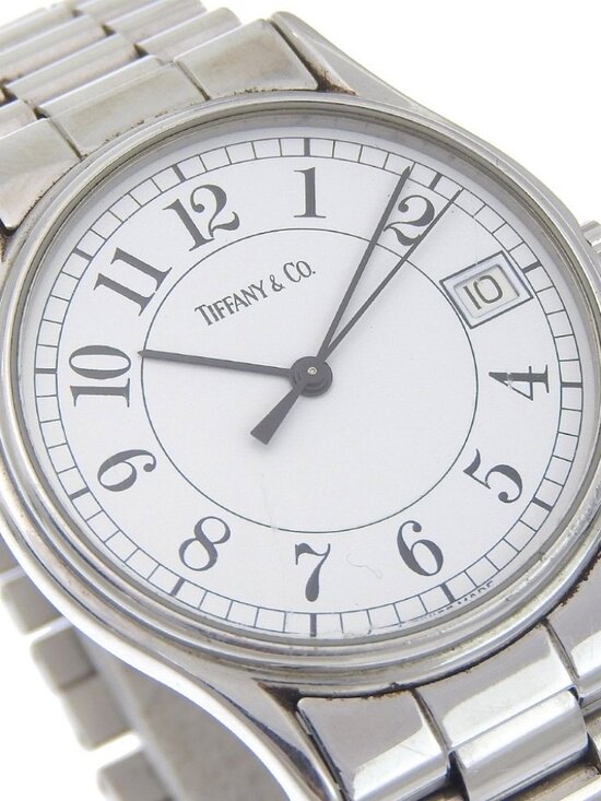 TIFFANY&Co. Classic Watches WhiteDial Stainless Steel Quartz Analog displa... main image 2